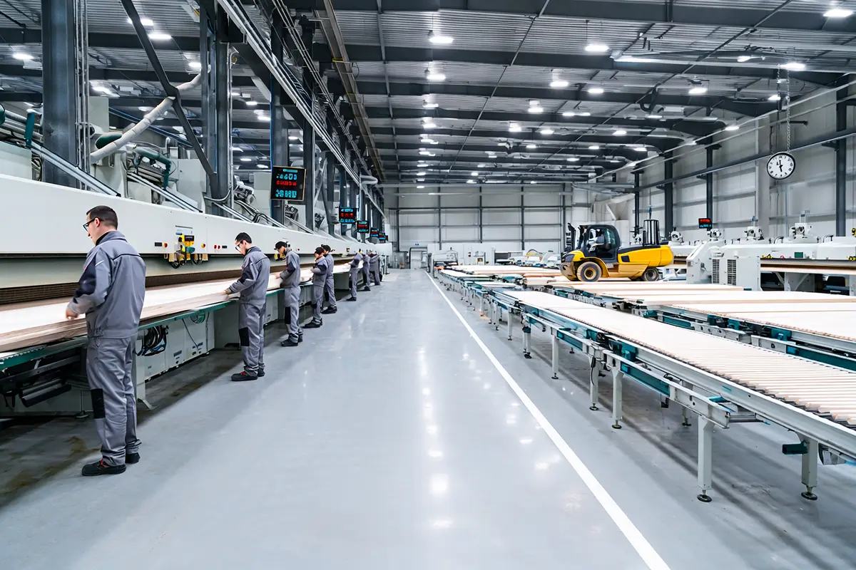 Factory quality control insight for bulk engineered wood flooring orders