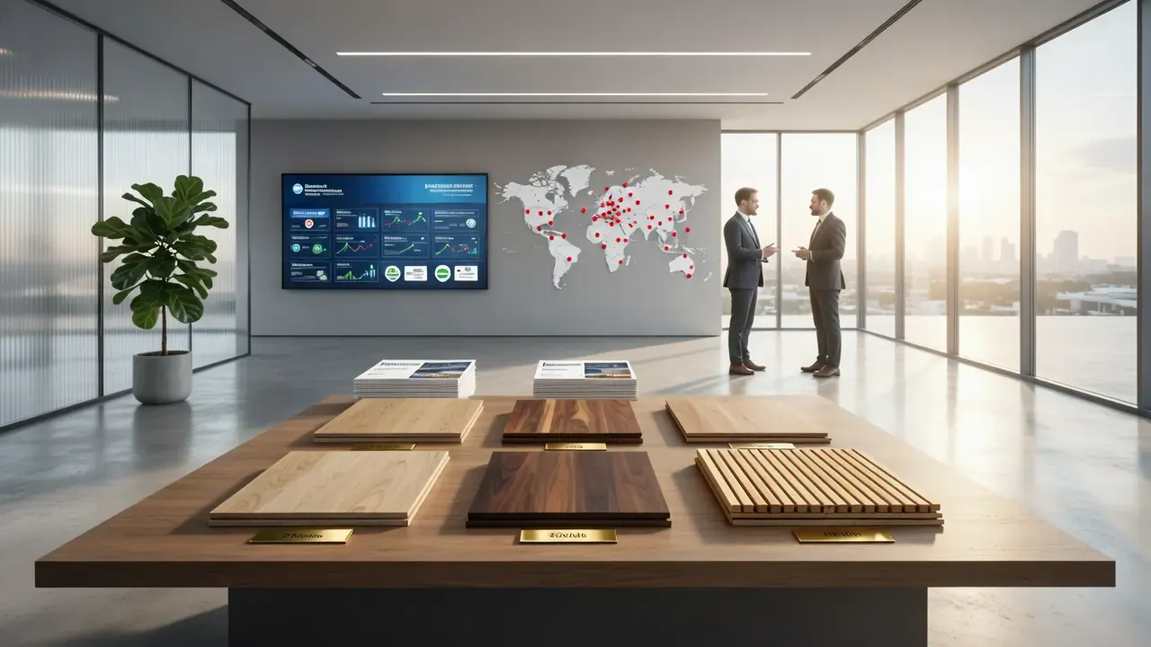 Engineered wood flooring services including bulk supply OEM and project support